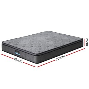 Giselle King Size Mattress 26Cm Euro Top – Auz Sales Online King Size Mattress