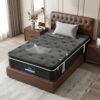 Giselle Bedding King Single Mattress 35cm Euro Top in black and white trim
