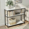 Console Table Marble Effect