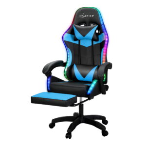Artiss 6-Point Massage Gaming Chair With Led Footrest – Auz Sales Online Massage Gaming Chair