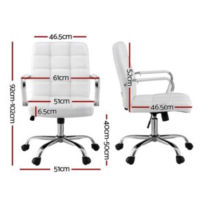 Pu Leather Office Chair