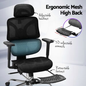 Artiss Ergonomic Office Chair | Black – Auz Sales Online Ergonomic Office Chair