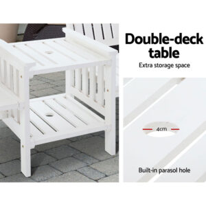 Outdoor Loveseat Bench