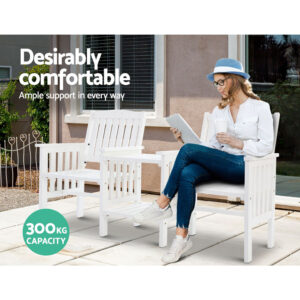 Outdoor Loveseat Bench