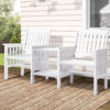 outdoor loveseat bench