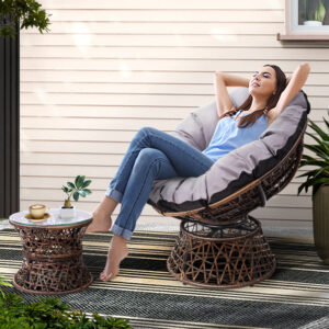 Papasan Chair Set