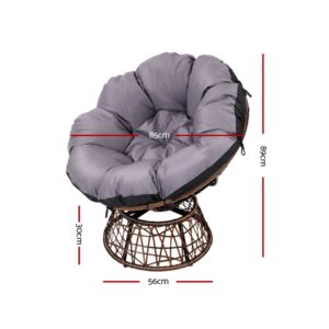 Papasan Chair Set
