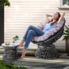 Papasan Chair Set