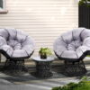 Papasan Outdoor Lounge Set