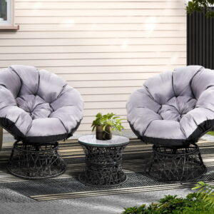 Papasan Outdoor Lounge Set