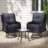 Outdoor Wicker Bistro Set