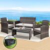 Rattan Outdoor Sofa Set