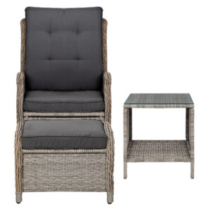 Wicker Recliner Set