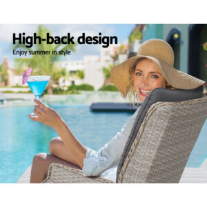 Wicker Recliner Chairs