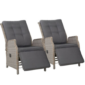 Wicker Recliner Chairs