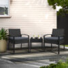 Wicker Bistro Set