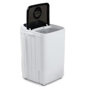 Devanti Portable Washing Machine 4.6Kg Black - Image 4