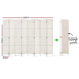 8 Panel Room Divider