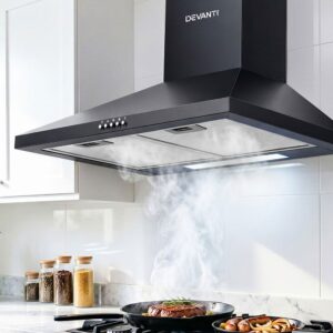 60cm Black Range Hood