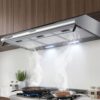 Devanti 900Mm Range Hood 90Cm Rangehood Stainless Steel Product Image Auz Sales Online