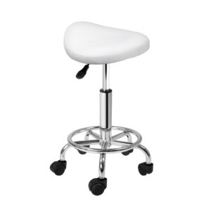 Salon Stool White