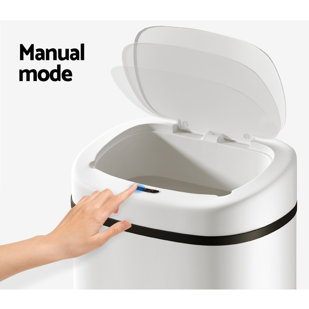 Devanti 82L Motion Sensor Bin Rubbish Automatic White – Auz Sales Online Devanti 82L Motion Sensor Bin Rubbish Automatic White - Image 4