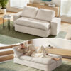 Corduroy Folding Sofa Bed