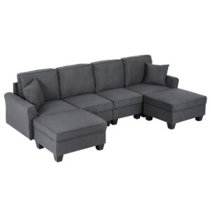 U-Shaped Storage Sofa