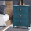 Thyme Blue Bedside Table