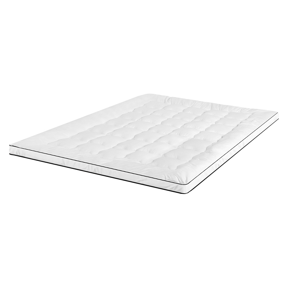Giselle Bedding Pillowtop Mattress Topper 5Cm Thick Mattress Pad For Back Pain Relief &Amp; Old Beds Machine Washable 500Gsm Breathable Protector Single – Auz Sales Online Giselle Bedding Pillowtop Mattress Topper 5Cm Thick Mattress Pad For Back Pain Relief &Amp; Old Beds Machine Washable 500Gsm Breathable Protector Single - Image 7