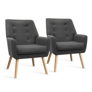 Charcoal Armchair