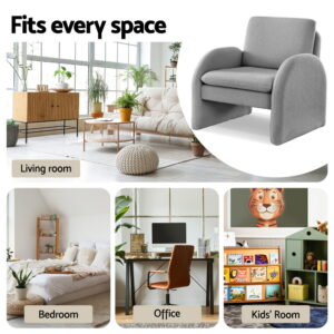 Boucle Accent Armchair