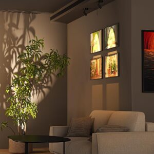 Zoomable Spot Light Indoor, Rechargeable Picture Light With Remote, Dimmable Cct Spotlight For Wall Art, Battery Uplight Indoor With Timer For Plant Artwork Painting Sofa Corner 1Pc - Image 8