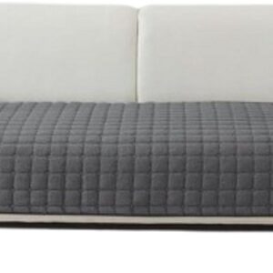 Sofa cover - Corner sofa cover - Flannel sofa cover - Winter sofa cover - Sofa cushion cover - Corner sofa cover for 1/2/3/4 people - L-shaped sofa cover - Grey - 70 x 70 cm