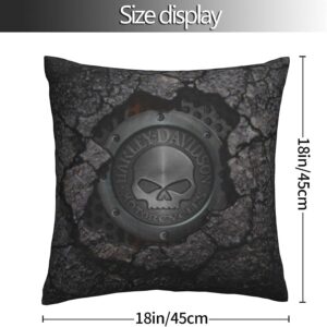 Harley Davidson Decorative Pillowcase H-400 Soft Warm Cover Compatible With Bed Sofa Outdoor Cushions – Auz Sales Online Harley Davidson Decorative Pillowcase H-400 Soft Warm Cover Compatible With Bed Sofa Outdoor Cushions - Image 5