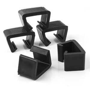 10 Pack Outdoor Patio Rattan Furniture Clips, Patio Wicker Rattan Sectional Modular Sofa Chair Connector Fasteners. (2.05 Inch M) - Image 4