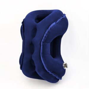 Inflatable Travel Pillow | Multi-Scene Ergonomic Design, 3-Second Inflate/Deflate, Relieves Travel Fatigue.(Grey) - Image 11