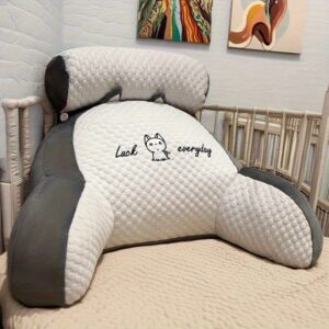 1 Cushion, Includes Pillow Core For Comfortable Back Support, Ergonomic Lumbar Support, Soft Cartoon Cushion, Suitable For Beds, Sofas, Office, And Home Decor, A Thoughtful Birthday Gift For Friends And Family. 60X40Cm.pink - Image 5