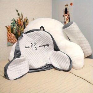 1 Cushion, Includes Pillow Core For Comfortable Back Support, Ergonomic Lumbar Support, Soft Cartoon Cushion, Suitable For Beds, Sofas, Office, And Home Decor, A Thoughtful Birthday Gift For Friends And Family. 60X40Cm.pink - Image 7