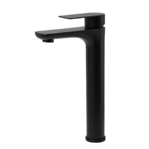 KYLINS Matte Black Basin Mixer rounded body vanity faucet tap spout