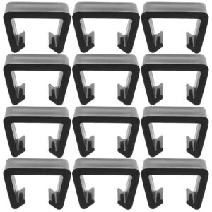 12pcs Garden Furniture Clamps Patio Furniture Clamps Outdoor Sofa Patio Furniture Coupling Clamps