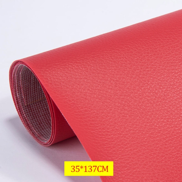 Self-Adhesive Leather Fix Repair Patch Stick Sofa Repairing Sub - Perfect Red 35*137Cm – Auz Sales Online Self-Adhesive Leather Fix Repair Patch Stick Sofa Repairing Sub - Perfect Red 35*137Cm