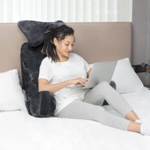 Extra Large Back Cushion With Armrests – Reading And Sitting Cushion For Bed &Amp; Sofa - Image 2
