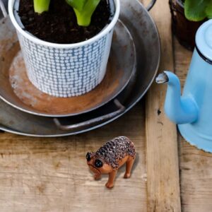 Kvekstio Ugly Funny Grumpy Frog Statue, Weird Resin Angry Toad Sculpture For Outdoor Garden Yard, Novelty Home Office Desk Decor, Unique House Warming Frog Gift Decoration - Image 3