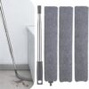 Retractable Gap Dust Cleaner with Extension Pole, Cleaning Tools with 3 Microfiber Dusting Cloths, Extendable Long Handle Duster for Cleaning Under Refrigerator Sofa Furniture Appliance