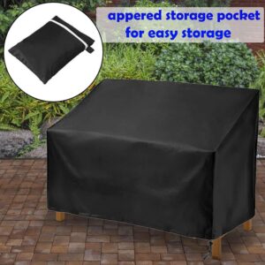 Patio Sofa Cover,Waterproof Patio Furniture Cover,Sofa Cover,Outdoor Sofa Cover,Uv Proof,Fast Fading,Durable And Waterproof Patio Furniture Cover,For 2-Seater Outdoor Sofa - Image 4