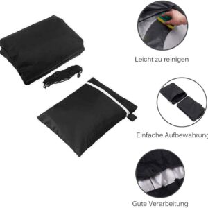 Patio Sofa Cover,Waterproof Patio Furniture Cover,Sofa Cover,Outdoor Sofa Cover,Uv Proof,Fast Fading,Durable And Waterproof Patio Furniture Cover,For 2-Seater Outdoor Sofa - Image 5