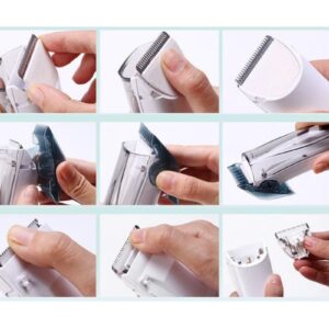 Pet Vacuum Hair Clipper Dog Shaver Clipper 3 Speed Usb Electric Pet Razor Low Noise Pet Trimmer Rechargeable Cordless Pet Shaver - Image 6