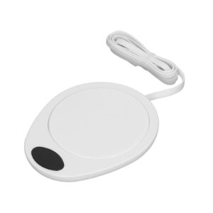 Usb Mug Warmer Constant Temp Waterproof Adjustable Electric Beverage Heating Plate For Ceramic Coffee Cups White - Image 3