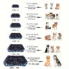 Blue Pet Dog Bed Sofa Mat for All Sizes